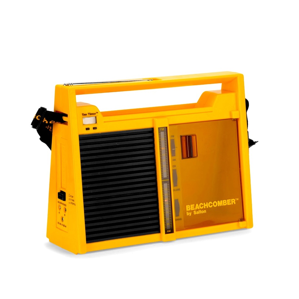 SALTON BEACHCOMBER Radio Cassette Player Model BC- 1C-VINTAGE/NEW/RARE FIND!!!